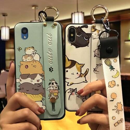 For Woman TPU Phone Case For ZTE Blade A5 2019 Cover Anti-knock Shockproof Back Cover Kickstand