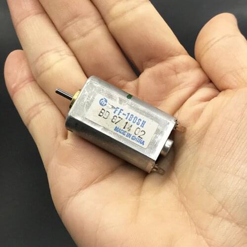 Mabuchi FF-180SH-3730 Micro DC Motor Electric Clipper Toothbrush Shaver Motor 1.2V~3V 2.4V 10800RPM