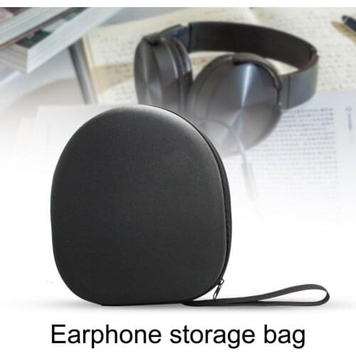 EVA Hard Shell Earphone Protective Case Cover Headphones Bag Travel Box For Headband Headset Cables Adapters Accessories