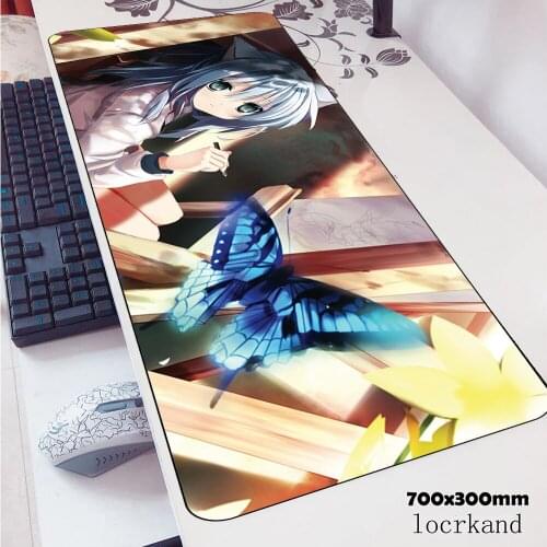 Girl Anime mousepad 900x400x2mm gel gaming mouse pad gamer mat computer desk padmouse keyboard Personality locrkand play mats