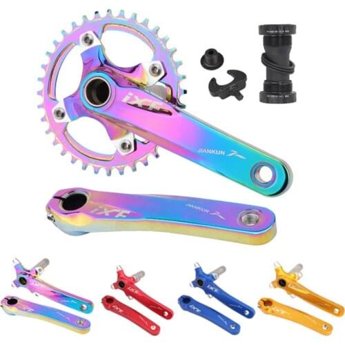 IXF Mountain Bike Hollow Integrated Crankset with BB Parts Strong Durable ALuimium Alloy Bicycle Crank Set with Tool Top Quality
