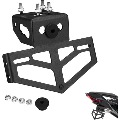 For Ninja 400 Fender Eliminator License Plate Bracket CNC Aluminum Alloy Tail Fender For KAWASAKI NINJA 400 Z400 2018 2019-2021
