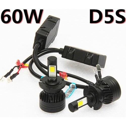 MINI Size D5S 6000k perfect white replace original xenon NEW Coming error free canbus led D5S auto led headlight