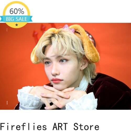 Kpop Stray Kids Full Square Round Drill Diamond Painting of Mosaic Diamond Embroidery Cross Stitch Kits Home Decor Painting