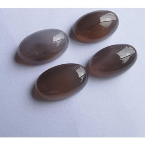 Natural Gray Agat e Carnelian17x28x12mm gem stone Cabochon fit stone ring pendant necklace DIY 5pcs/lot