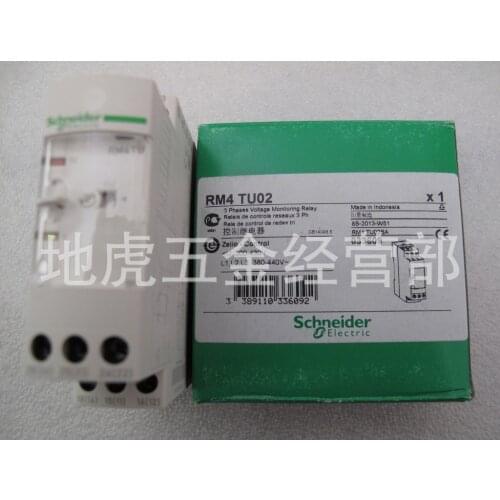 NEW power control relay RM4TU02 phase sequence and phase detection