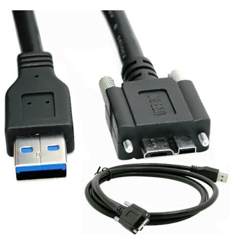 USB3.0 A Male to Micro USB 3.0 B Male Data Cable Cord Wire Line Panel Mount For Portable Hard Disk Drive HDD & Mobile Phone etc
