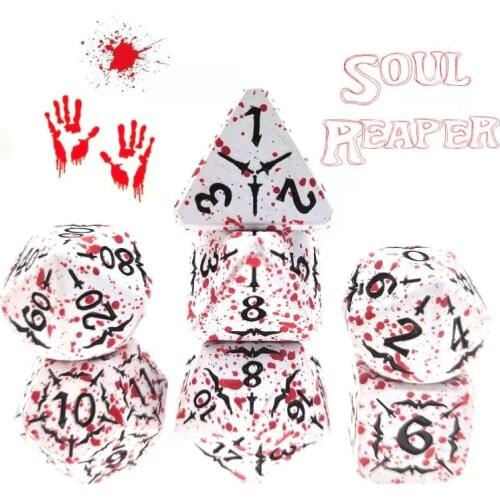 2021 New DND Dice Set Polyhedral Metal Dice Playing Dados rpg rol D20 Dobbelstenen Dadi kości do gry