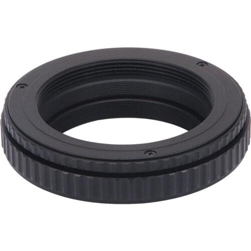 Haoge Macro Focus Lens Adapter Built-in Focusing Helicoid for M42 42mm Screw mount Lens to M42 42mm Screw mount Camera 12mm-17mm