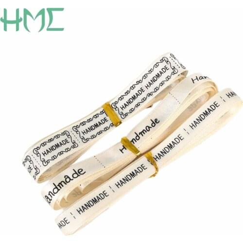 10mm/13mm 5yards/lot Handmade Printed Grosgrain Satin Ribbon DIY Arts Crafts Bow Garment Sewing Accessories Headwear Gift Wrap