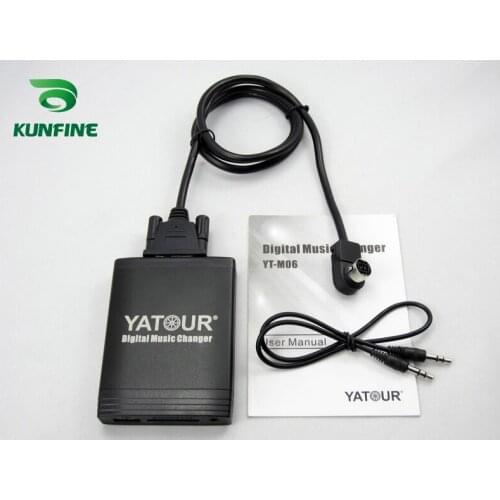 Car Digital Music Changer Adapter USB SD Aux MP3 Interface Car Stereo Radio For JVC Bluetooth Phone Mould&Controller Optional