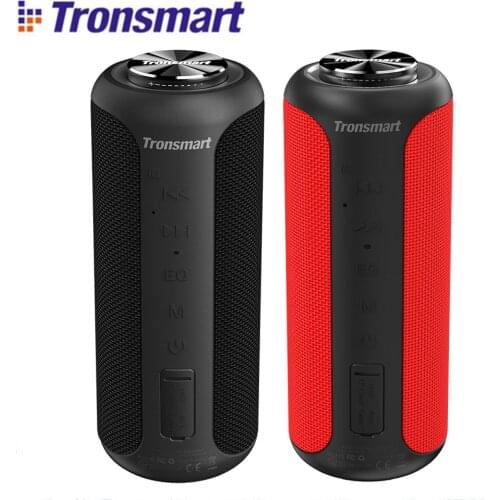 Tronsmart T6 Plus Upgraded Edition Bluetooth 5.0 Speaker 360° Surround Sound NFC Connection IPX6 Waterproof Portable Soundbar