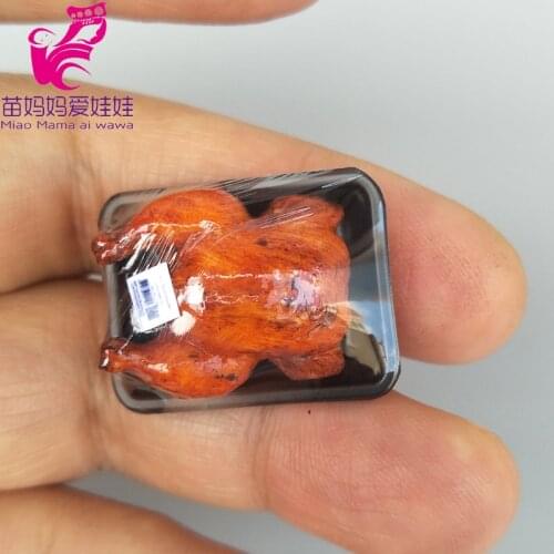 Mini Scene Decoration Turkey Grocery Store Food Model Doll House Diy Use Accessories for 1/8 1/12 Bjd Doll Barbie Blyth Doll