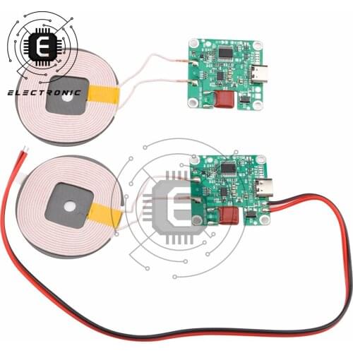 TYPE-C 20W High-power Fast Charging Wireless Charger Transmitter Module Spacer 0-10MM/ 0-8MM