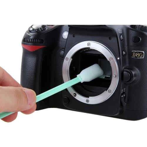 Camera Cleaning Kit CCD CMOS Sensor Swab Unique Micro Fiber with Cleaning Solvents for Canon Nikon Sony DSLR Accessories