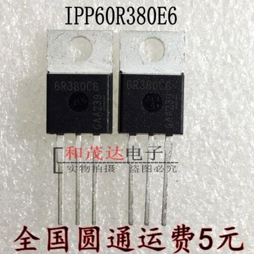 Original New 5PCS / 6R380E6 IPP60R380E6 TO-220 TO220