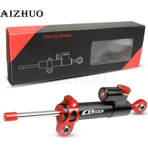 Universal Aluminum Motorcycle Damper Steering Stabilize Safety Control For HONDA CB600F CB599 / CB600F HORNET 1998-2013 2012