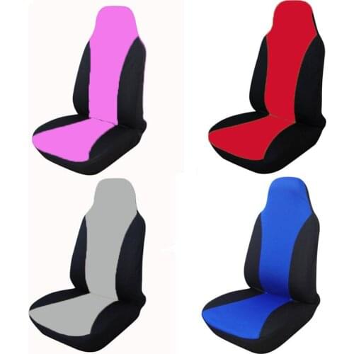 Universal Car Seat Cover Set 1Pcs Seat Covers Front Seat Back Seat Headrest Cover Mesh Black Customized Toyota Baolai Suv
