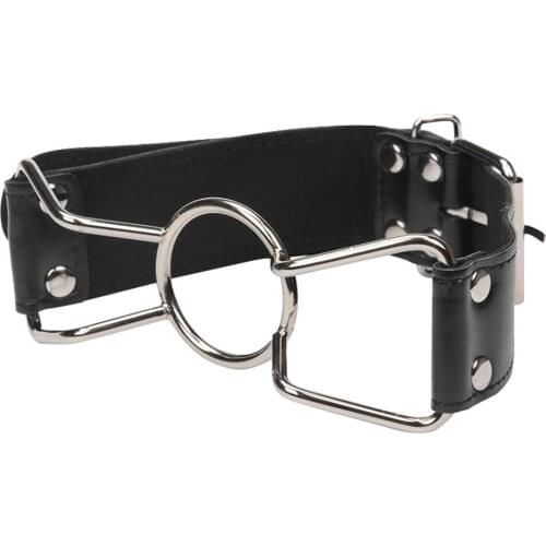 EXVOID O Ring Head Harness Strap Slave Sex Shop Open Mouth Gag Oral Fixation No Vibrator Sex Toys for Couples SM Bondage