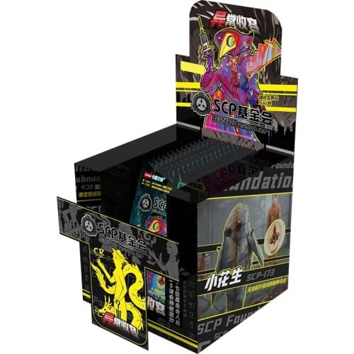 160pcs / Set SCP Foundation Card Paper Blind Box Shelter 049 Monster Card Kids Toys Girl Boy Collection Christmas Gift