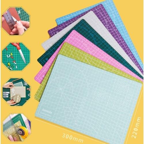 2021 Thickening A3 Color Multifunction Pvc Self Healing Cutting Mat Cutting Pad Board Cutter Knife Craft Tool Office Supplies