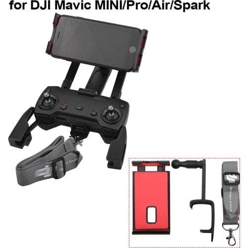 Remote Control Holder Phone Tablet Front Bracket Holder for DJI Mavic MINI Pro DJI Mavic Air Spark Parts Mount Clip for Pad