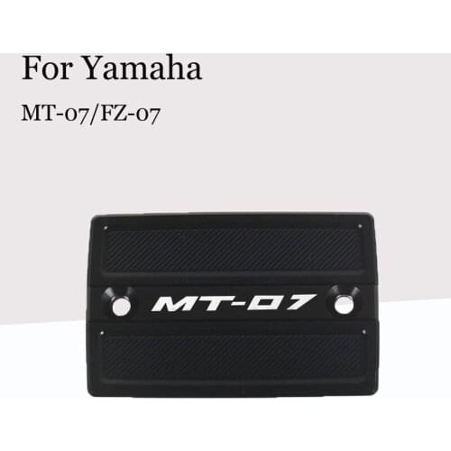 For Yamaha MT-07/FZ-07 Motorcycle Modified CNC Brake Upper Pump Kettle Cover/Brake Fluid Cup Cover New Product