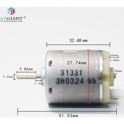 Brand new JOHNSON 365 DC motor 12V 4800RPM 28*32.5mm carbon brush motor vacuum cleaner