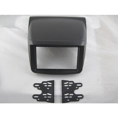 Car Fascias Panel Frame Dash Kit For Mitsubishi Pajero Sport II Challenger 2008 2009 2010 2011 2012 ~Up L200 Triton 2006 ~Up