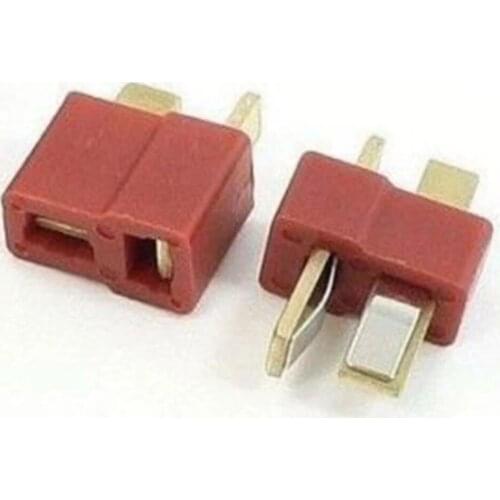 Red T-shaped plug connector, T-shaped plug connector female terminal connector classification kit