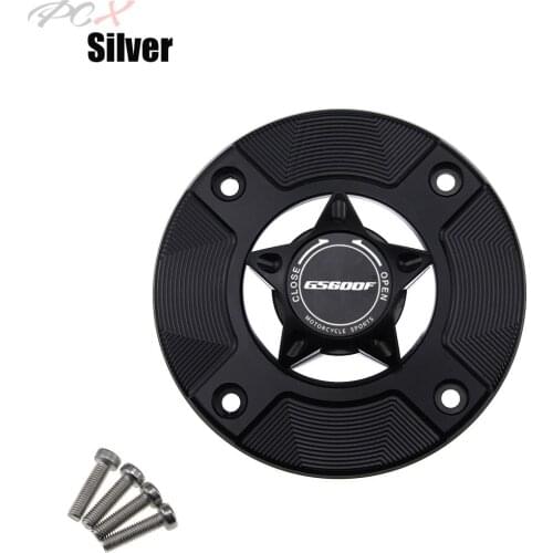 Gas Fuel Tank Cap for GS600F GS 600F GS 600 F 2000-2001 Motorcycle CNC Quick Release Cover