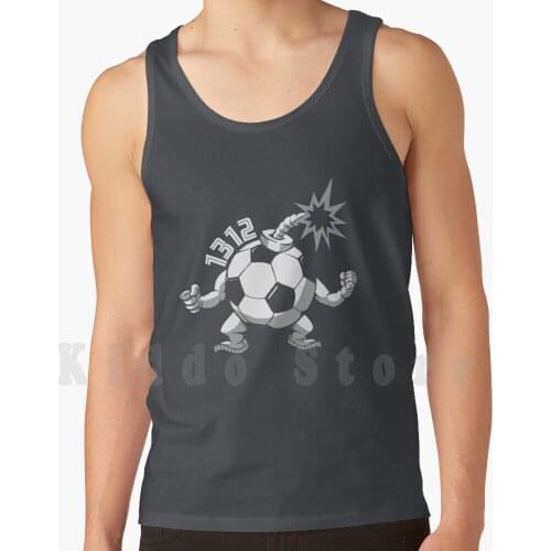 Ultra Stadian Character Tank Tops Vest 100% Cotton Ultra Ultras Stadion Socer Hooligan Football Fan Bomb