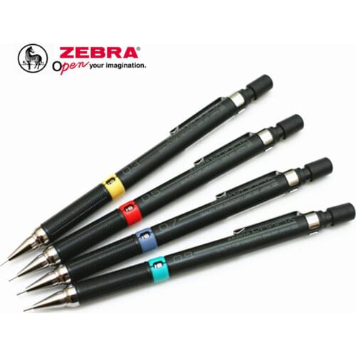 Japan ZEBRA 0.3/0.5/0.7/0.9mm Mechanical Pencil Drawing Activity Press Pencil DM5-300 DRAFIX Lapiseiras Office School Stationery