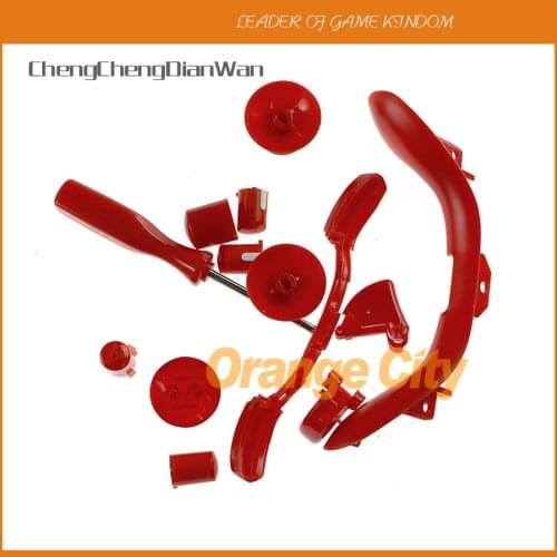 ChengChengDianWan multi-colors Full set controller buttons repair parts with T8 screwdriver for xbox360 wireless controller