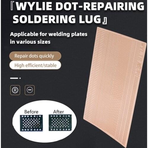 Dot-Repairing Soldering Lug Jump Wire Spot Fixing Patch Welding Plates For iPhone Motherboard IC CPU Hard Disk Repair Tool