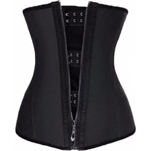 Waist Trainer Belt Corsets Steel Boned Body Shaper Women Postpartum Band Sexy Bustiers Corsage Modeling Strap cinta modeladora