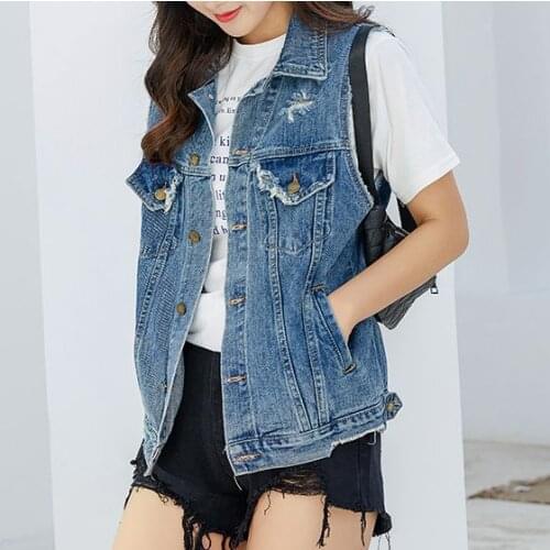 Женские джинсовые жилеты Qingerant China At AliExpress