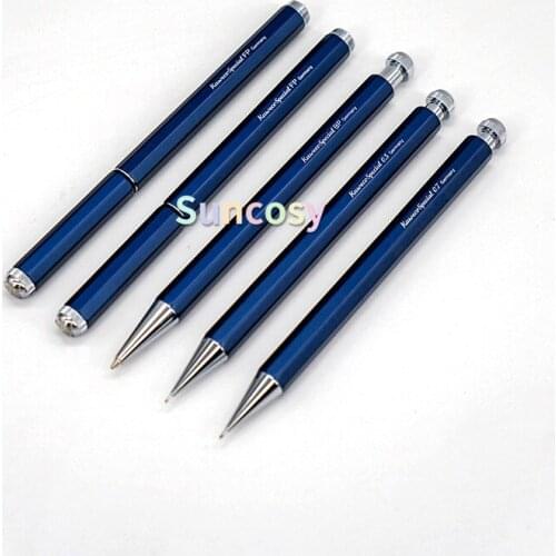 Kaweco Special Aluminum Fountain Pen- 0.5mm 0.7mm ,Ballpoint Pen- 0.7mm, Solid Aluminum Barrel with Dark Blue Anodized Finish