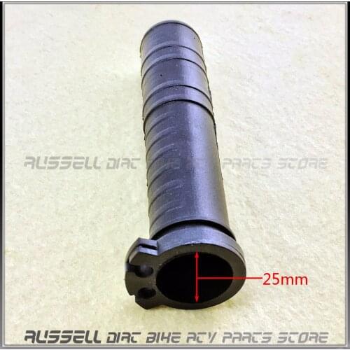 25mm 1" Handle Bar Hand Grip Dual Cables Throttle Sleeve Tube For Cruiser Chopper