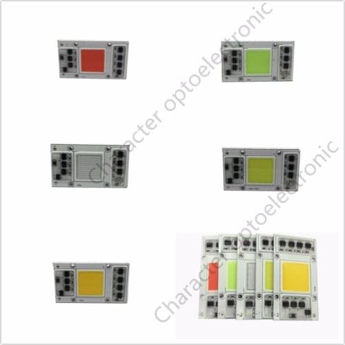 50W 220V LED COB communication chip IC intelligent drive without the red green blue white light warm light bulb for LED DIY