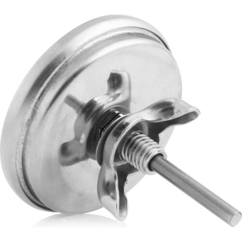 Stainless Steel Barbecue BBQ Smoker Grill 50-500℃ Thermometer Temperature Gauge