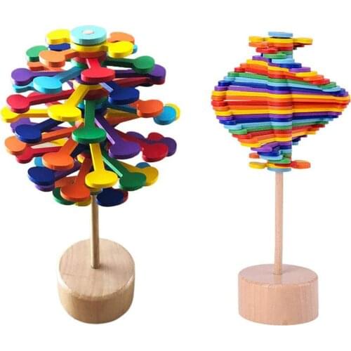 Rotating Spin Toy Anxiety Stress Relief Office Creative Decompression Toy Rotating Lollipop For Children Adult Stress Relief
