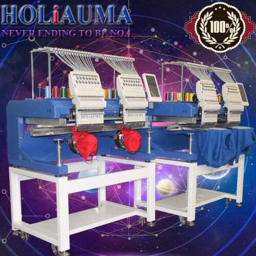 Top quality 2 head embroidery machine in guangzhou best daohao A15 400*500mm cheap automatic embroidery machifne with prices