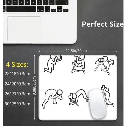Funny Camera Sutra Gift Design Design Product Mouse Pad DIY Print Cushion Camera Avid Snapper Camera Lover Great