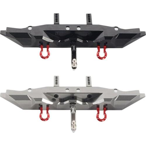 Rear Bumper with Tow Hook DIY Supply for 1/10 Scale RC Car Model