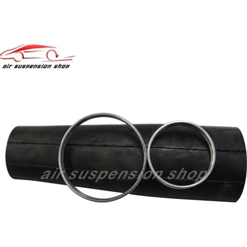 Rear Air Suspension Shock Air Sleeve w/ Crimping Ring for GMC Yukon 1500 2000-2006 Cadillac DTS 2006-2011 Chevrolet Accessories