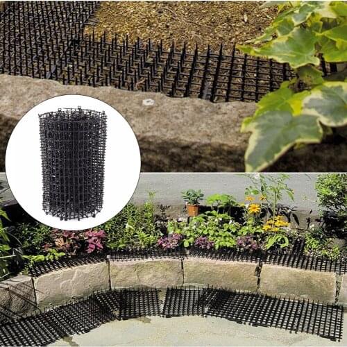 Garden Yard Anti-Cat Dogs Repellent Mat Prickle Strips Keep Cats Away Safe Nails Thorn Pets Protective Fence Scat Mats
