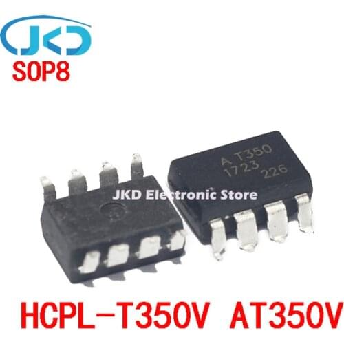 10pcs AT350 SOP-8 ACPL-T350 HCPL-T350 AT350V SOP8 Optocoupler