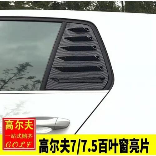 2021 Suitable For Used Specially Golf 6 7 7.5/8 Rear Shutter Pasting Triangle Sport Refitting Window