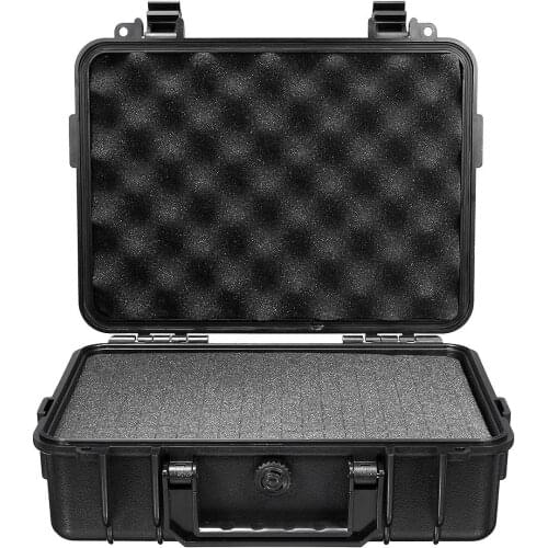 ABS Plastic Waterproof Dry Box Safety Equipment Case Portable Tools Outdoor Survival Vehicle Toolbox Anti-collision Container